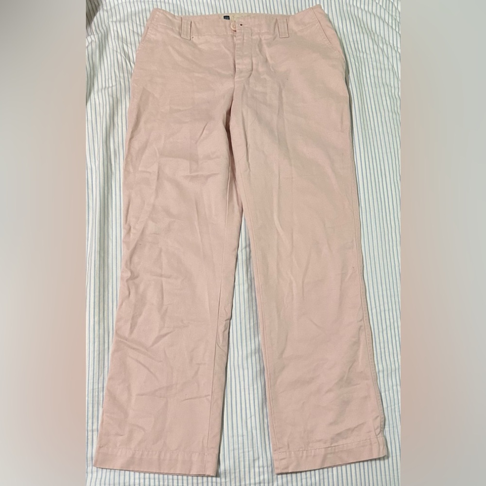 Pink gap trousers